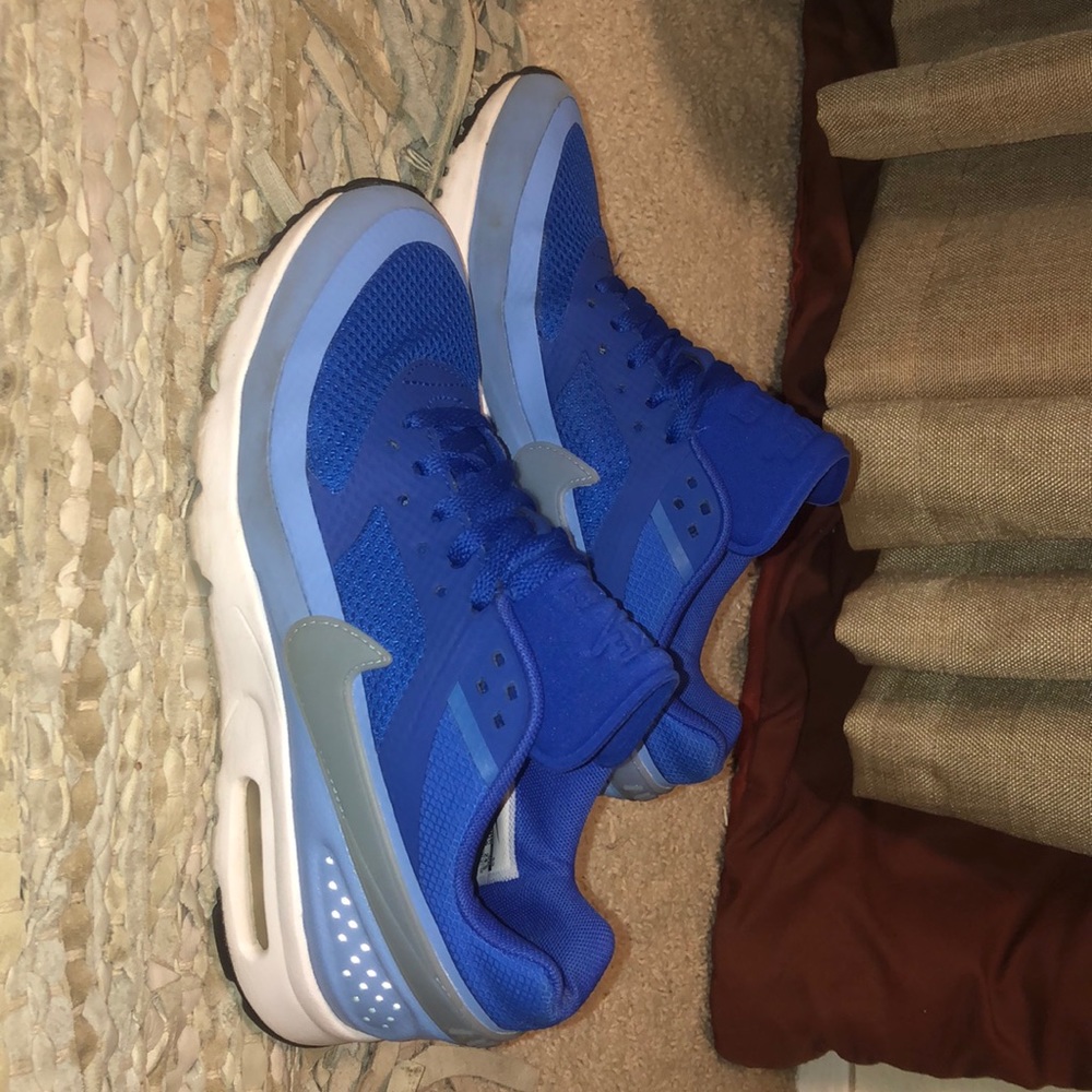 Blue Nike air maxes